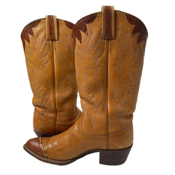 Dan Post Vintage Women's Cowboy Western Boots/Size 6.5 - Picture 1 of 16